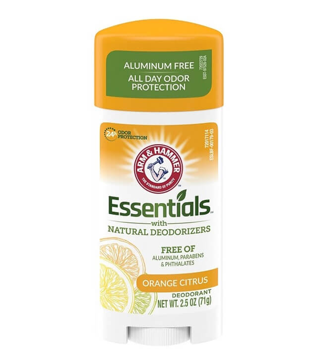 ARM & HAMMER | ESSENTIALS WITH NATURAL DEODORIZERS ORANGE CITRUS DEODORANT